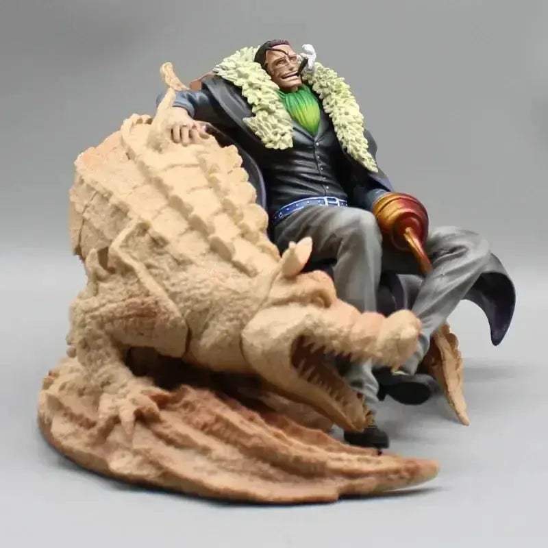 One Piece Crocodile Action Figure Sitting Pose 18 Cm - ToylandEU