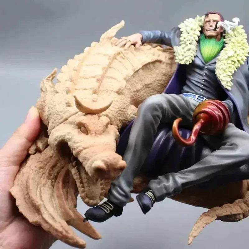 One Piece Crocodile Action Figure Sitting Pose 18 Cm - ToylandEU
