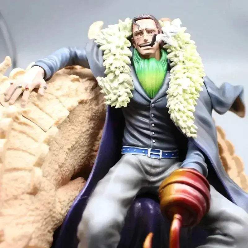 One Piece Crocodile Action Figure Sitting Pose 18 Cm - ToylandEU