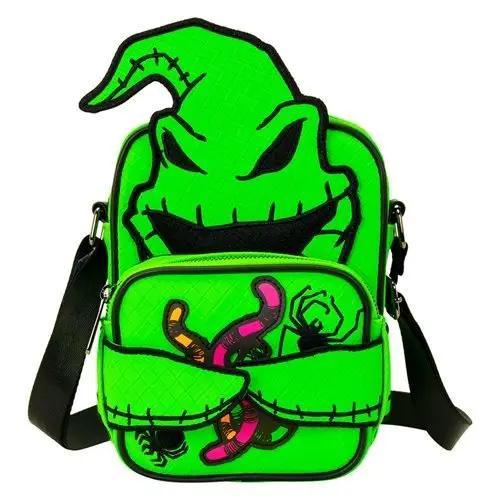  Loungefly The Nightmare Before Christmas Oogie Boogie Glow-in-the-Dark Crossbuddies Bag -  ToylandEU™