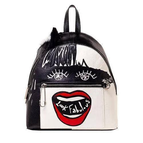  Cruella Buttons Mini Backpack Distressed PU -  ToylandEU™