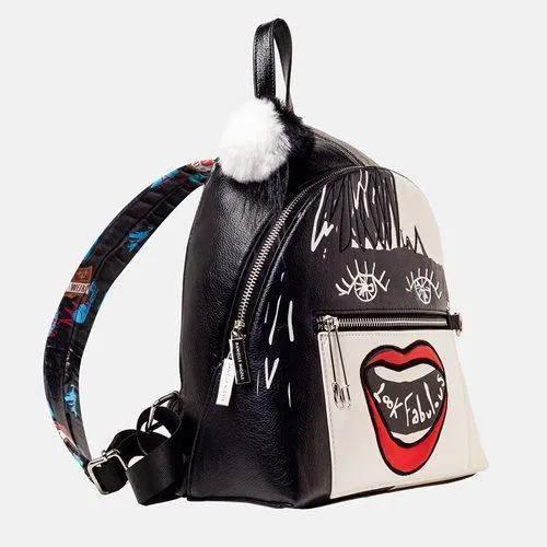  Cruella Buttons Mini Backpack Distressed PU -  ToylandEU™