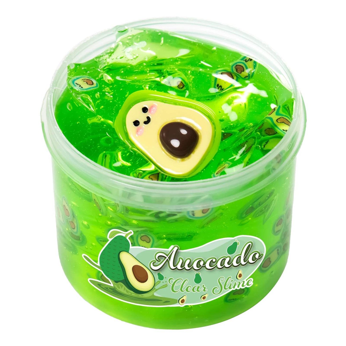 Crystal Clear Slime With Watermelon Charms For Parties - ToylandEU