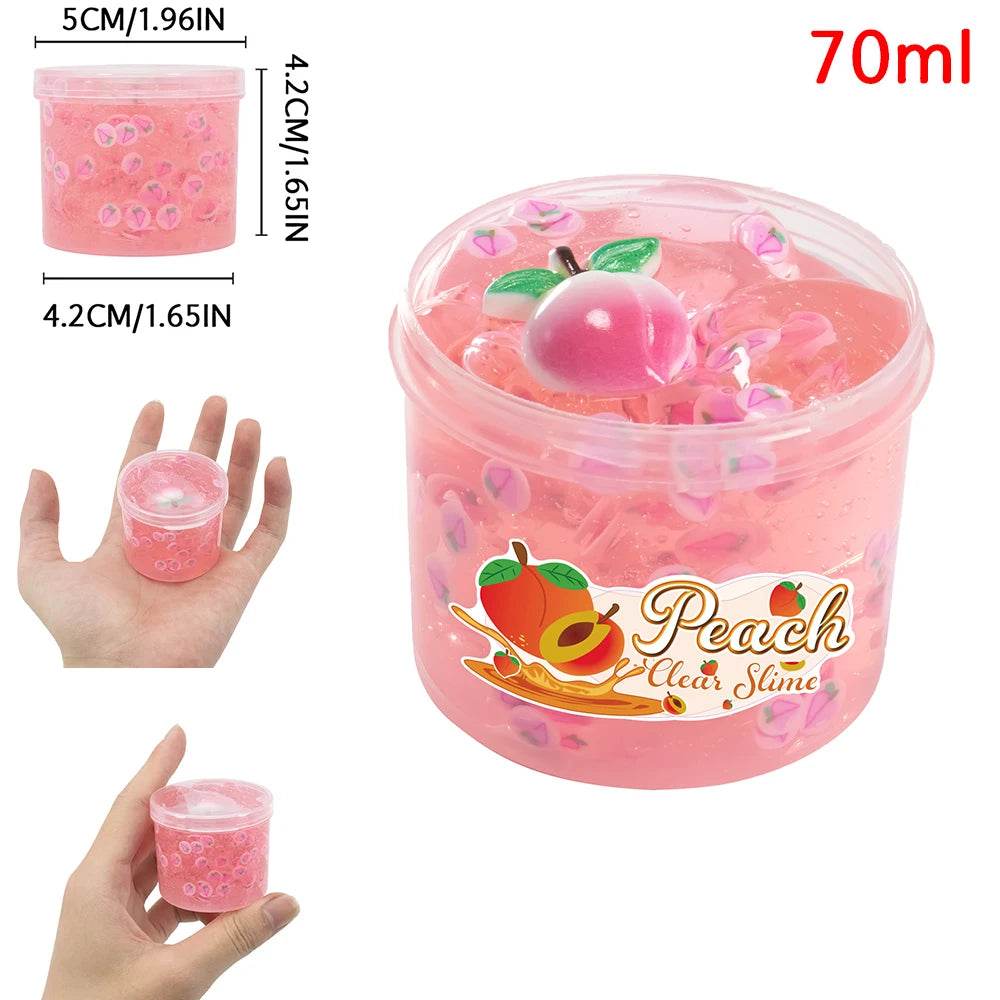 Crystal Clear Slime With Watermelon Charms For Parties - ToylandEU
