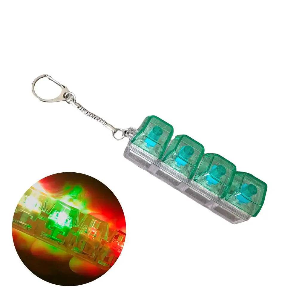 Crystal Fidget Keycap Toy LED Clicker for Adults and Kids - ToylandEU