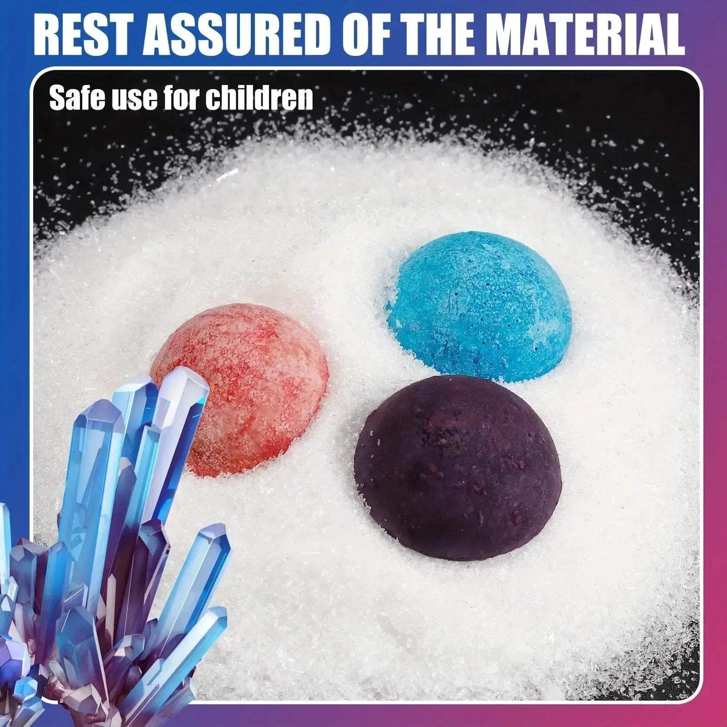 Crystal Growth Kit for Science Education and Fun Learning - ToylandEU