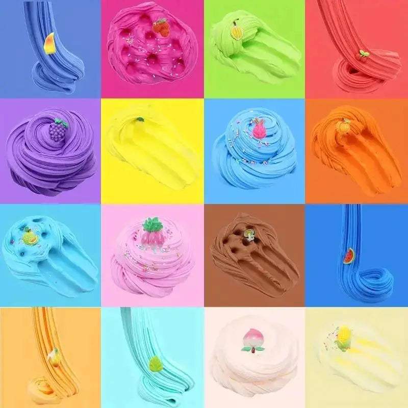 Crystal Mud Set 24 Colors Relaxing Educational Toy For Kids - ToylandEU