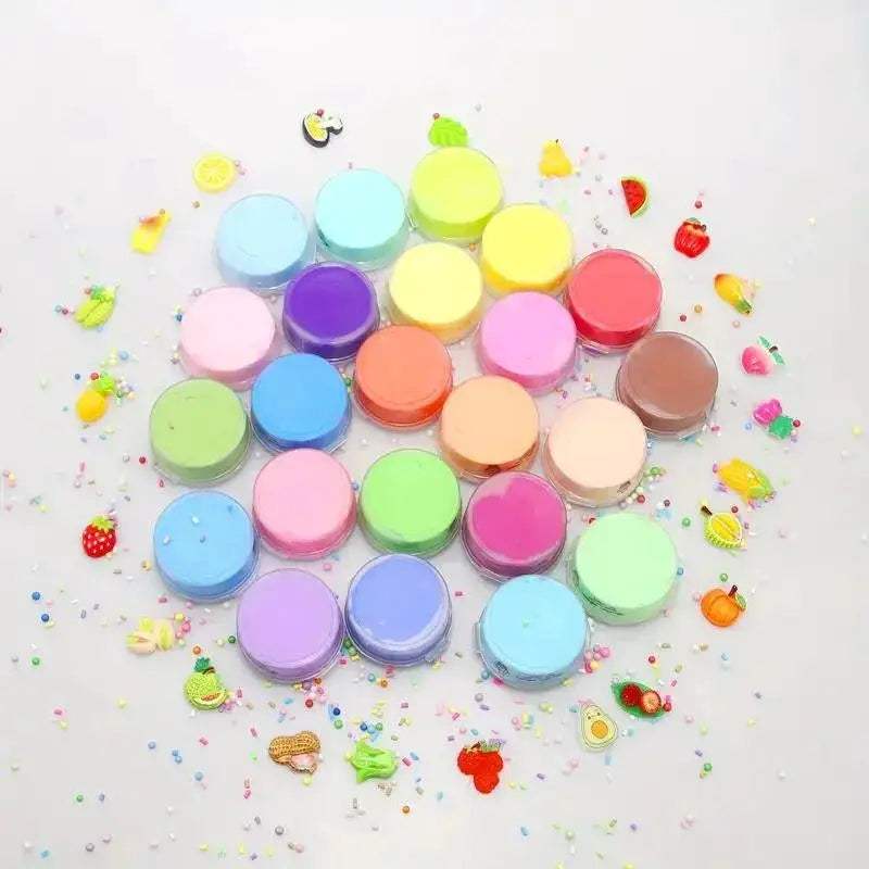 Crystal Mud Set 24 Colors Relaxing Educational Toy For Kids - ToylandEU