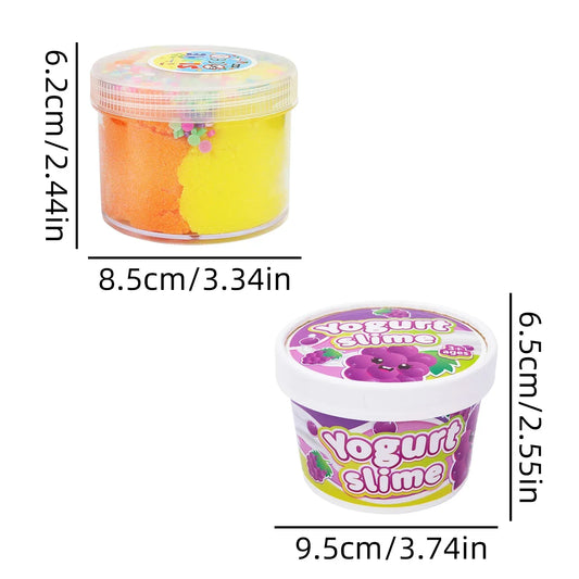 Crystal Mud Slime Cloud Silk DIY Kit With Fruit Flavor - ToylandEU