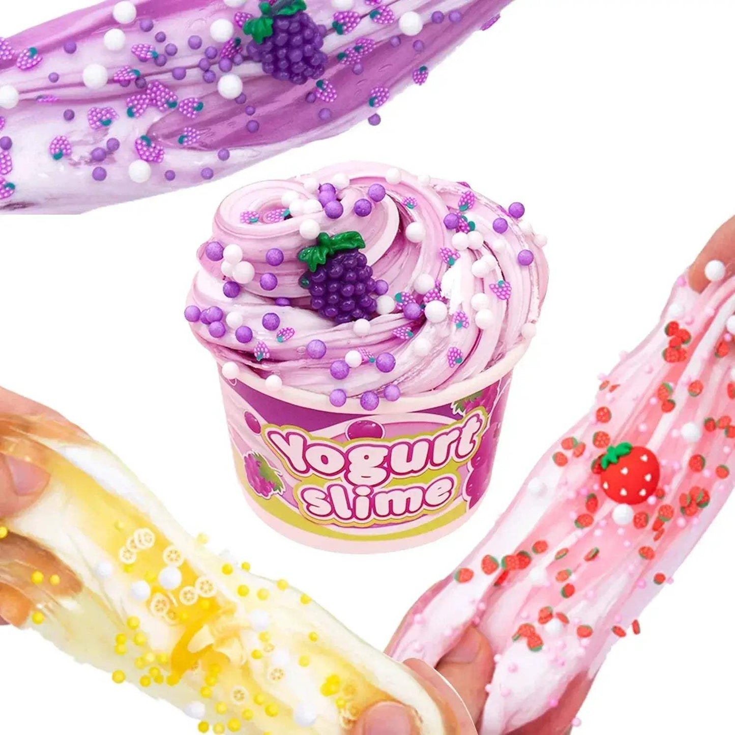 Crystal Mud Slime Cloud Silk DIY Kit With Fruit Flavor - ToylandEU