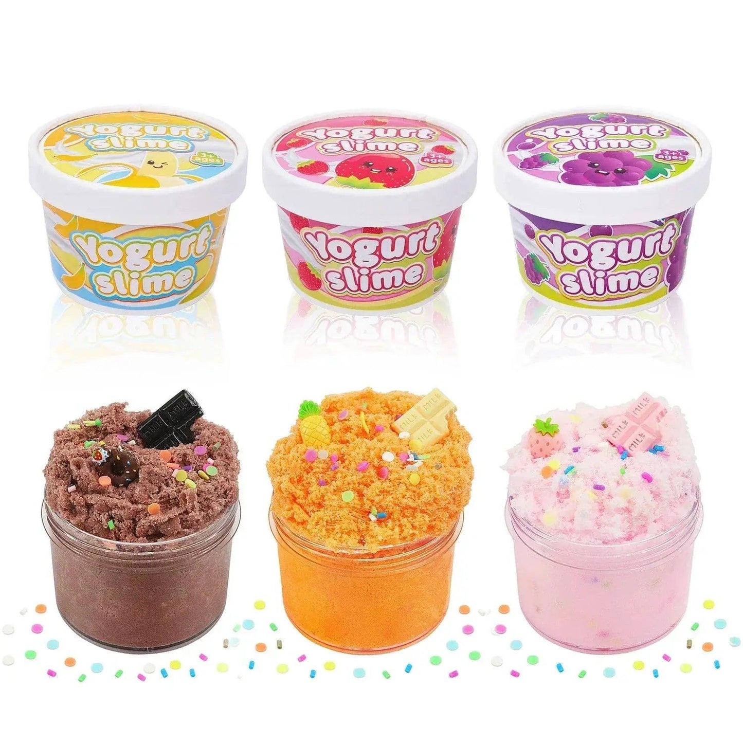  Crystal Mud Slime DIY Kit Premium Cloud Silk -  ToylandEU™