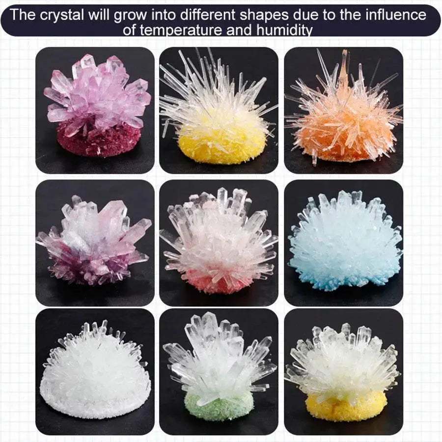 Crystal Planting Experiments Science and Education Toys DIY Growable Crystals Color Random Christmas and Halloween Gifts - ToylandEU