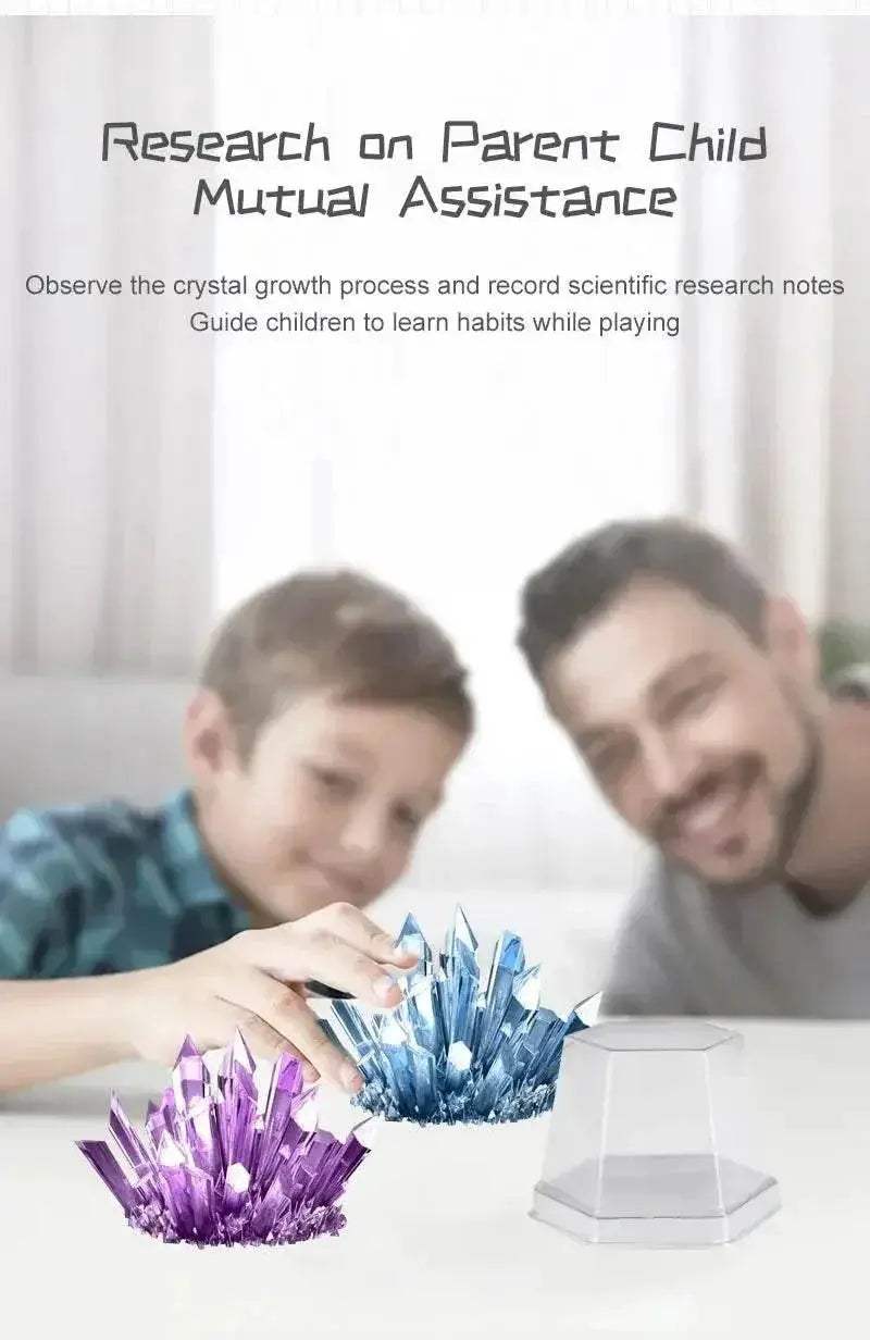 Crystal Planting Experiments Science and Education Toys DIY Growable Crystals Color Random Christmas and Halloween Gifts - ToylandEU