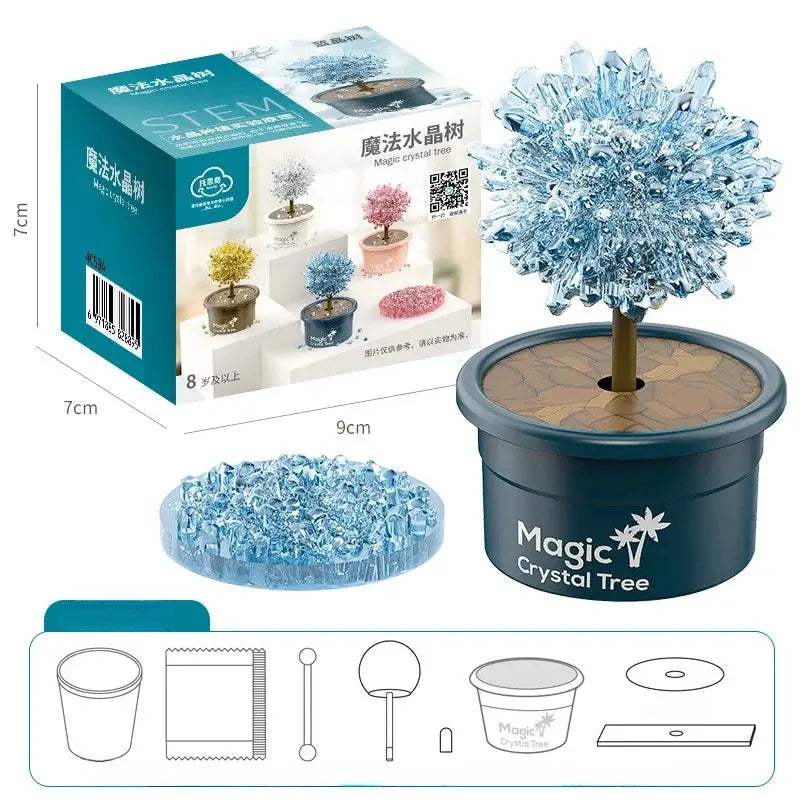 Crystal Planting Tree Kit For Kids Science Experiment Educational Gift - ToylandEU