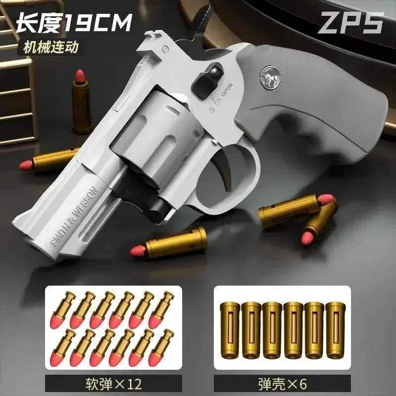  Csnoobs ZP5 357 Revolver Toy Gun for Kids and Adults -  ToylandEU™