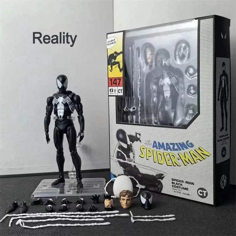 Ct 1/12 Anime The Amazing Spider-man Mafex 147 Action Figure - ToylandEU