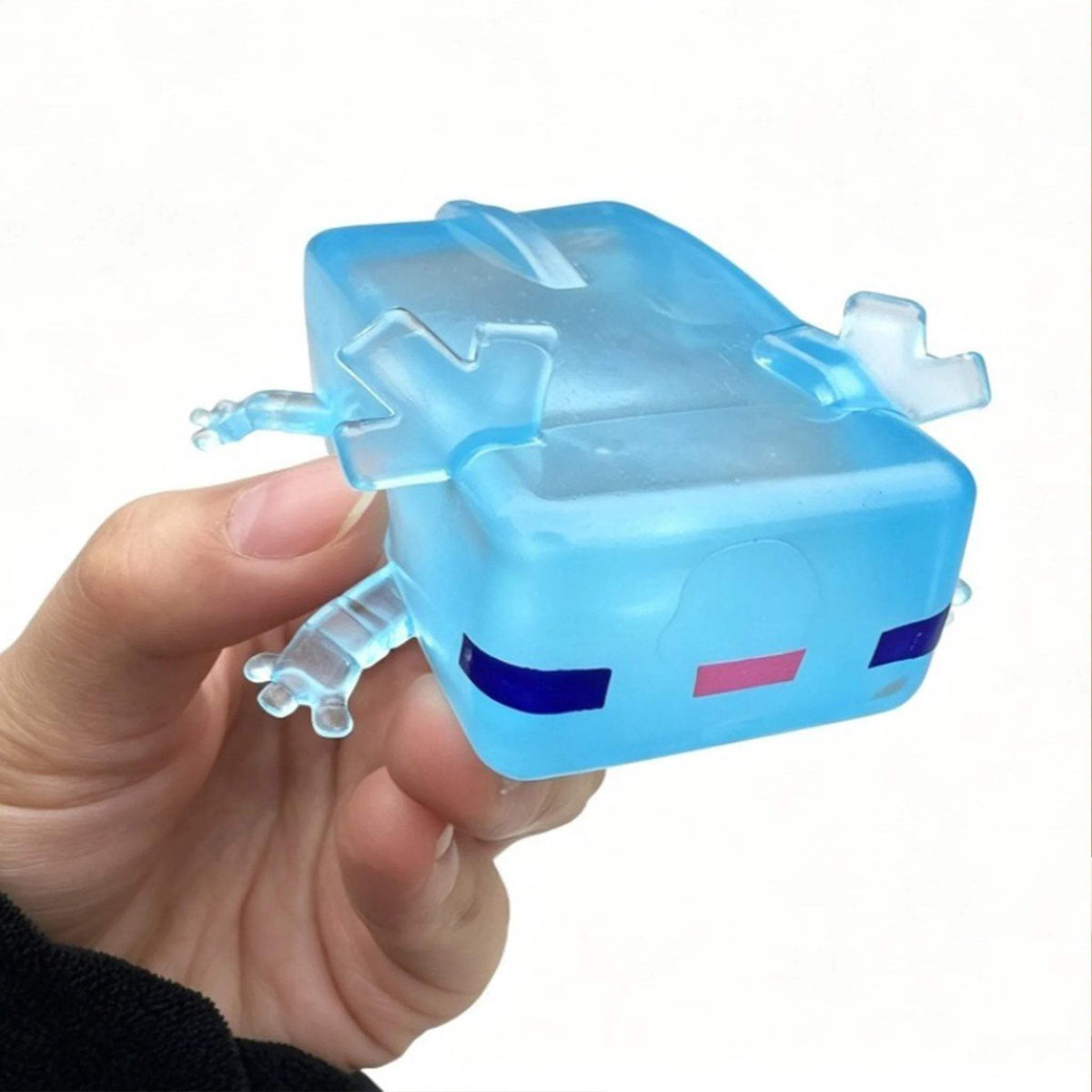 Cube Axolotl Squishy | Slow Rising | Toylandeu™