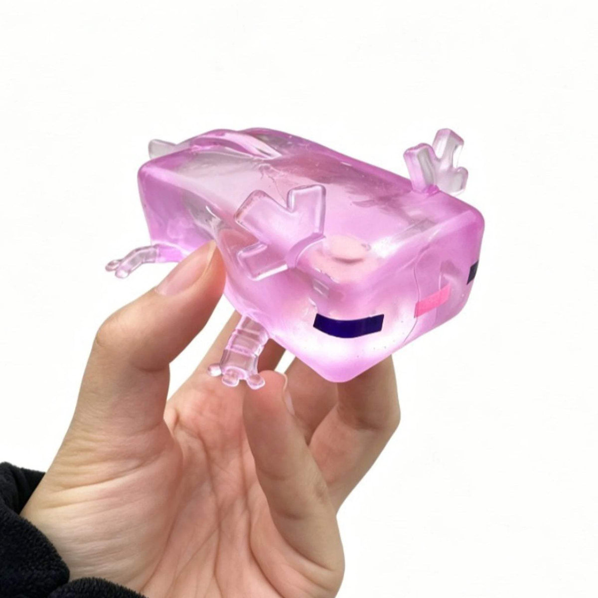 Cube Axolotl Squishy | Slow Rising | Toylandeu™