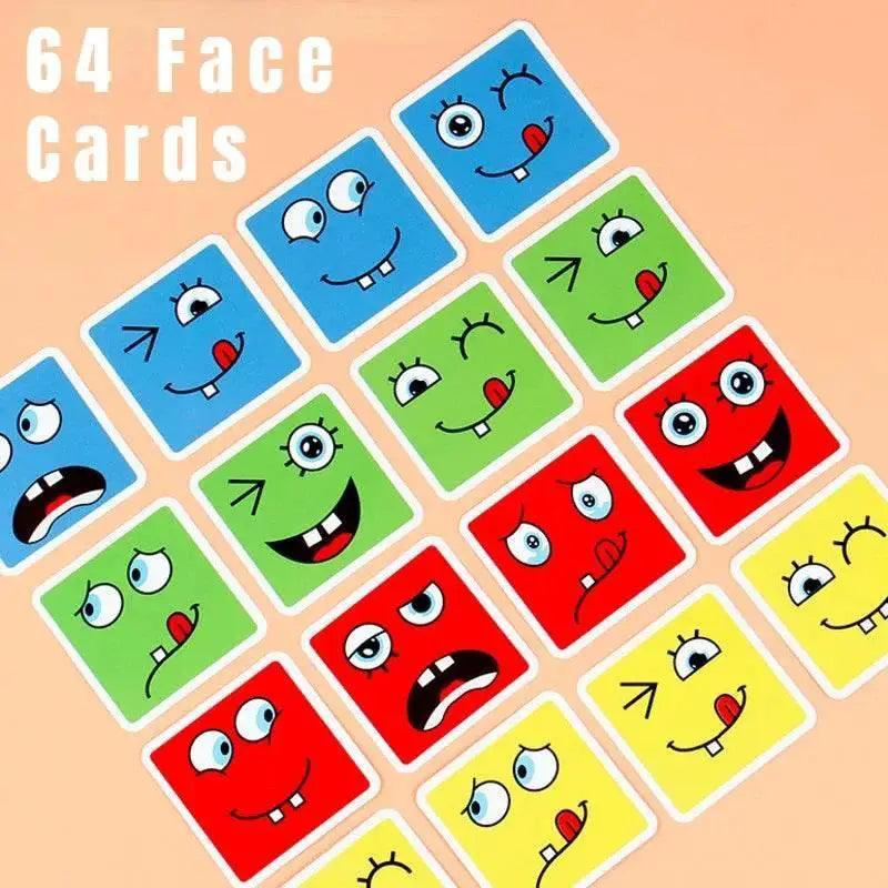  Cube Face Change Wooden Blocks Puzzle For Kids Gift -  ToylandEU™