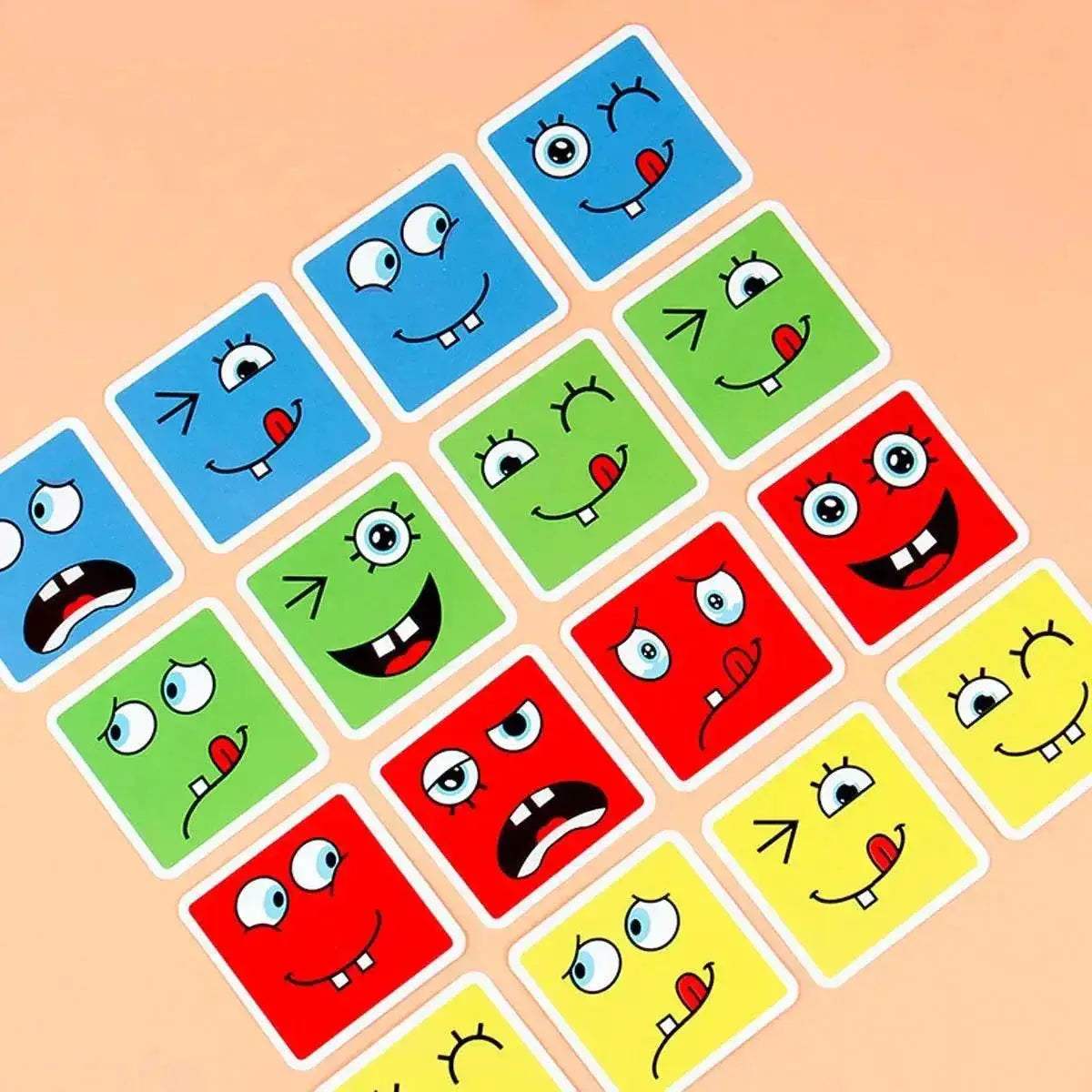  Cube Face Change Wooden Blocks Puzzle For Kids Gift -  ToylandEU™