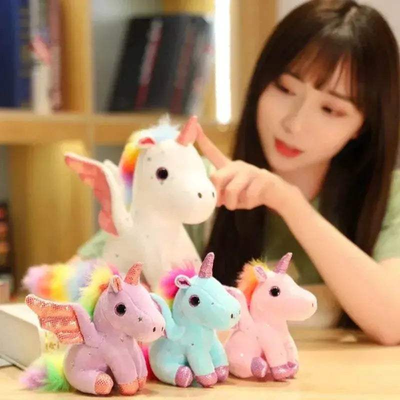  Cuddly Angel Unicorn Plush Toy 14cm Toyland EU -  ToylandEU™