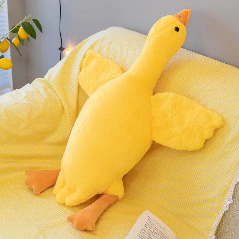 Cuddly Giant Duck Plush Toy - Your Ultimate Comfort Companion - ToylandEU