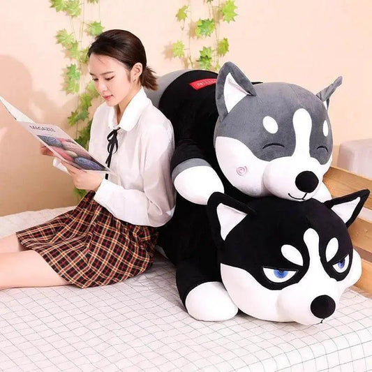  Cuddly Husky Plush Stuffed Toy 80cm Toyland EU -  ToylandEU™