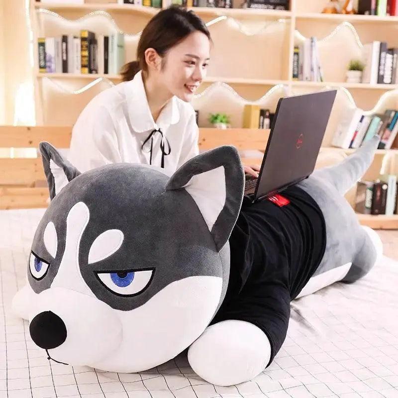  Cuddly Husky Plush Stuffed Toy 80cm Toyland EU -  ToylandEU™