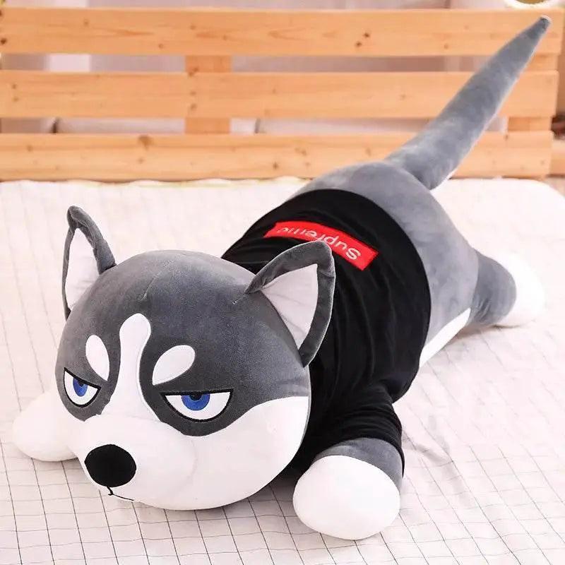  Cuddly Husky Plush Stuffed Toy 80cm Toyland EU -  ToylandEU™