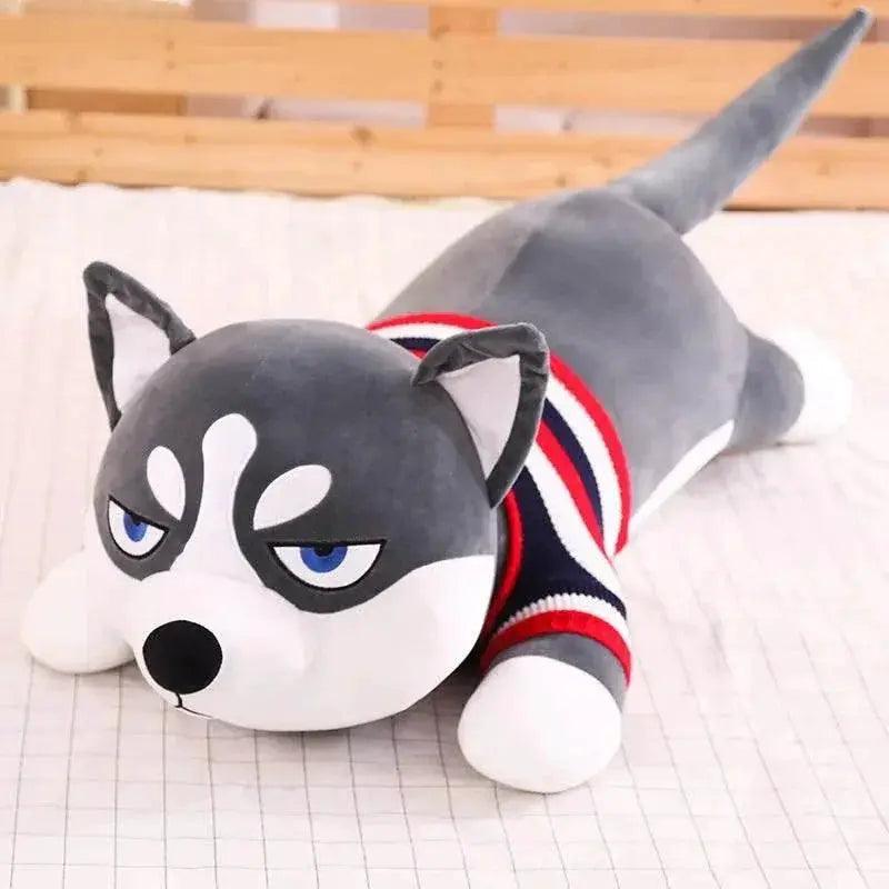  Cuddly Husky Plush Stuffed Toy 80cm Toyland EU -  ToylandEU™