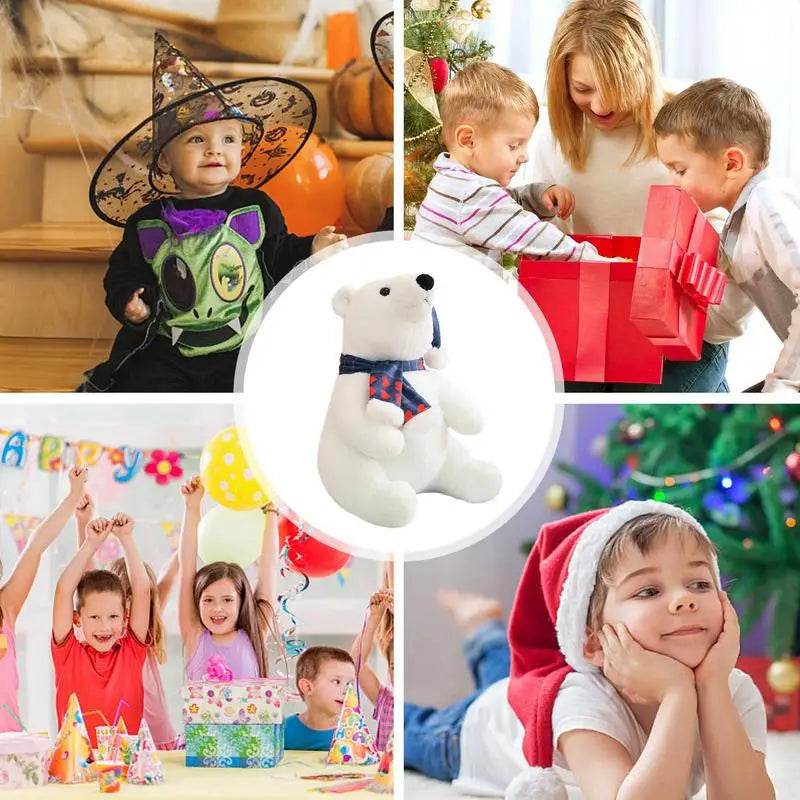 Cuddly Kawaii Polar Bear Plush Toy - Perfect Holiday Gift for Kids - ToylandEU