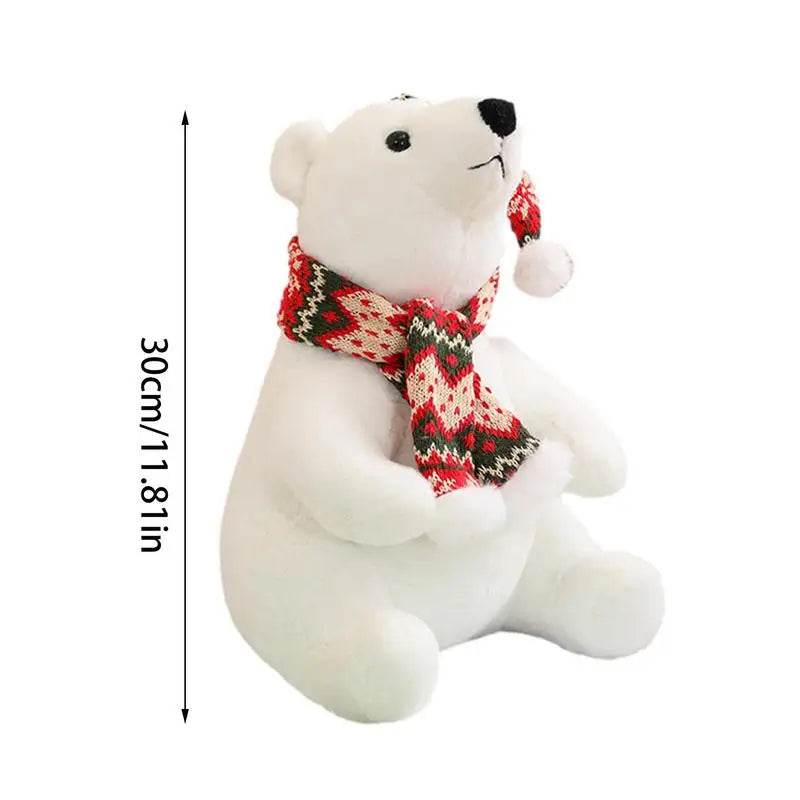 Cuddly Kawaii Polar Bear Plush Toy - Perfect Holiday Gift for Kids - ToylandEU