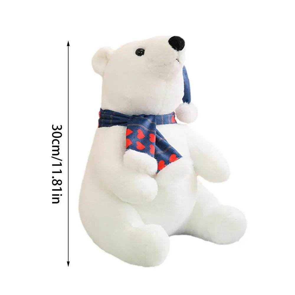 Cuddly Kawaii Polar Bear Plush Toy - Perfect Holiday Gift for Kids - ToylandEU