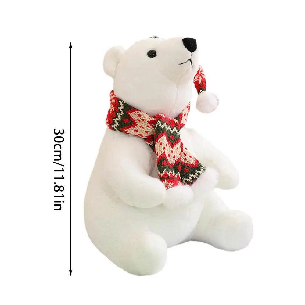 Cuddly Kawaii Polar Bear Plush Toy - Perfect Holiday Gift for Kids - ToylandEU