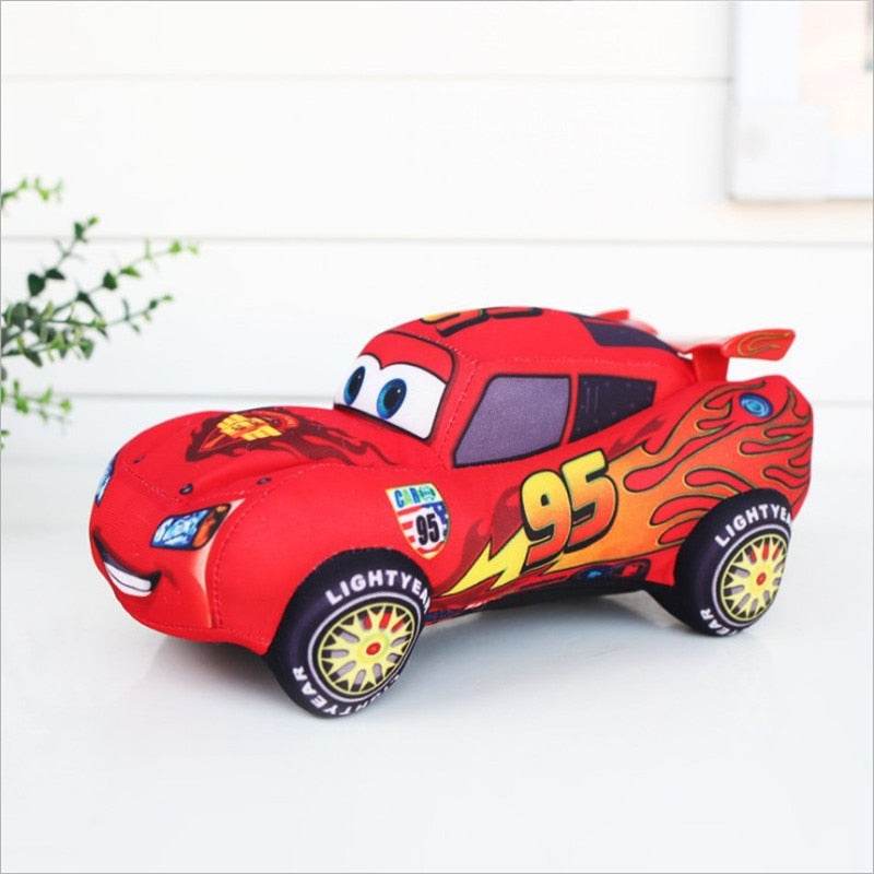 Cuddly Pixar Cars McQueen Plush Toys - Soft & Adorable Sizes - ToylandEU