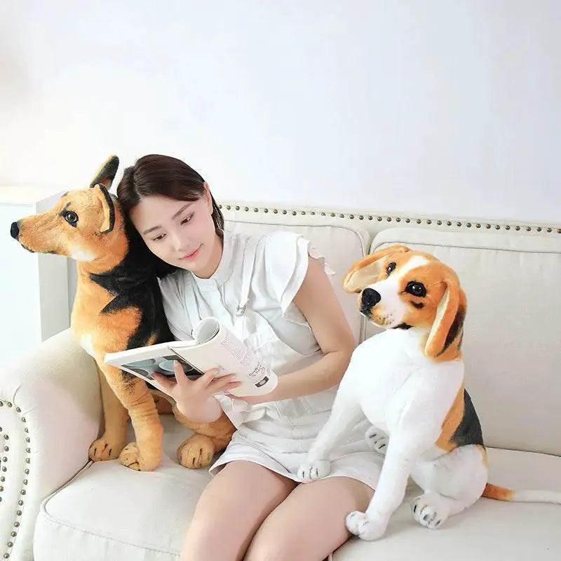  Cuddly Plush Toy Realistic Standing Collie Toyland EU -  ToylandEU™