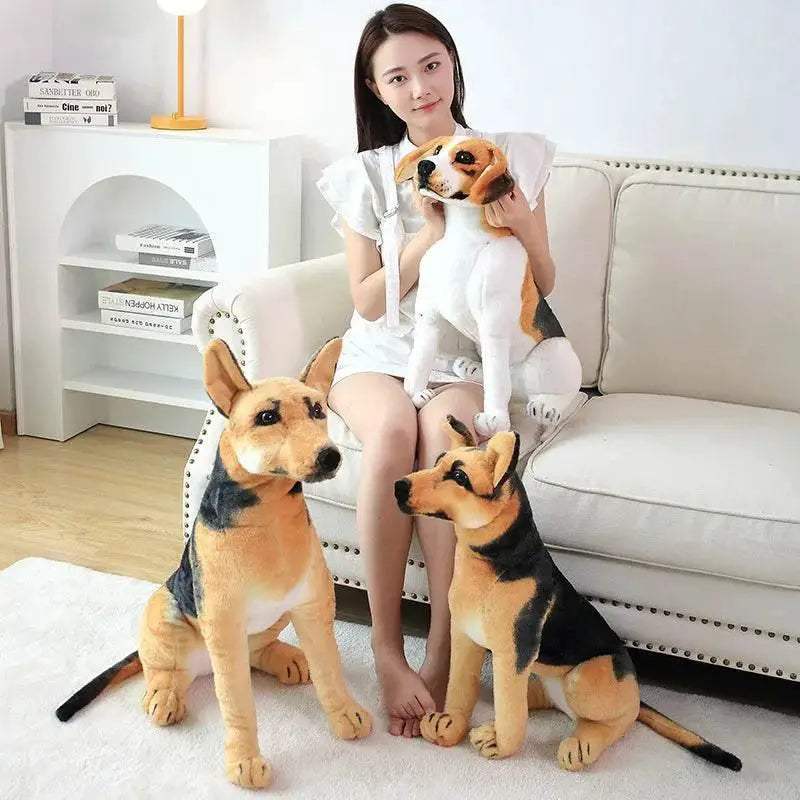  Cuddly Plush Toy Realistic Standing Collie Toyland EU -  ToylandEU™