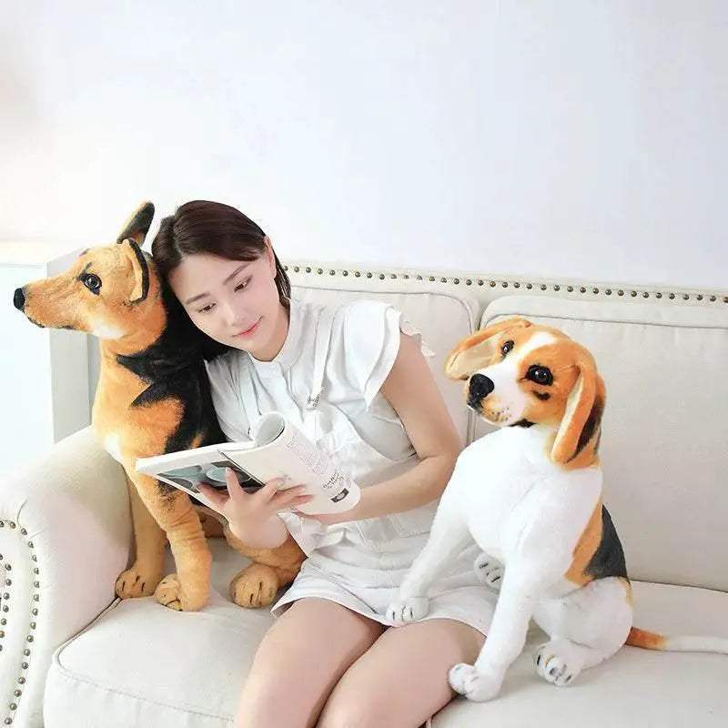  Cuddly Plush Toy Realistic Standing Collie Toyland EU -  ToylandEU™