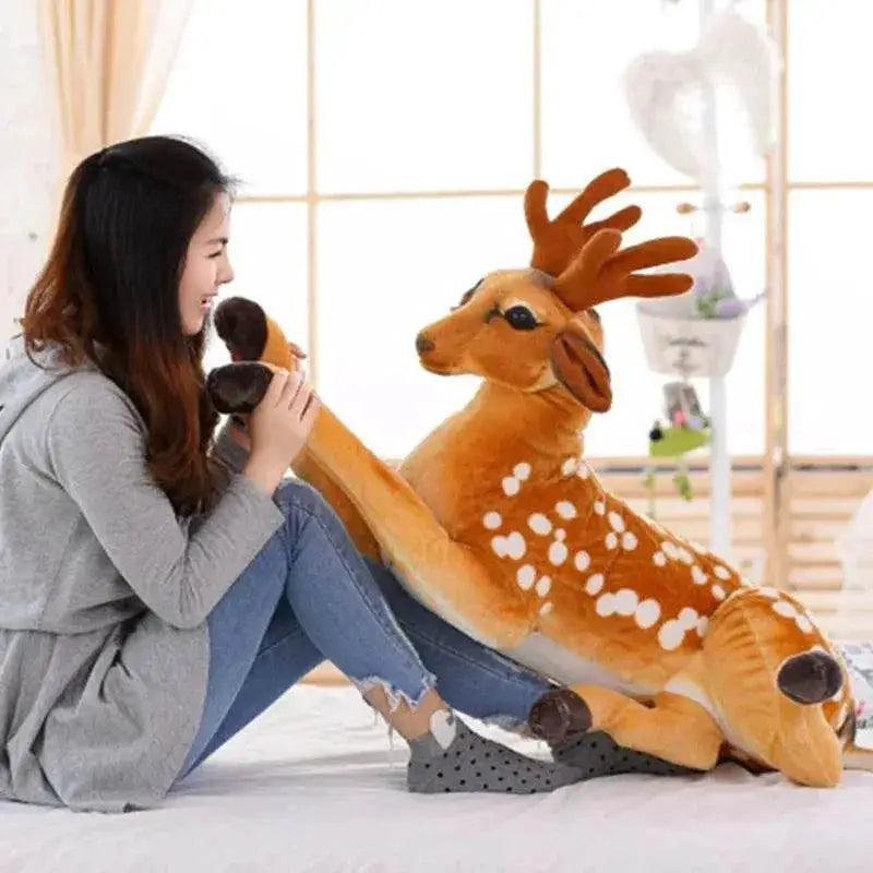  Cuddly Sika Deer Plush Toy 30cm Toyland EU -  ToylandEU™