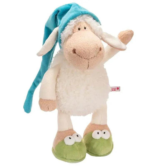 Cuddly Sleepy Lamb Plush Toy - Ideal Comfort Gift for Kids - ToylandEU