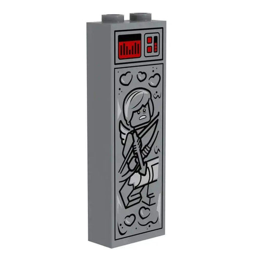 Custom Printed Lego Brick Cupid Carbonite Figure Scale - ToylandEU