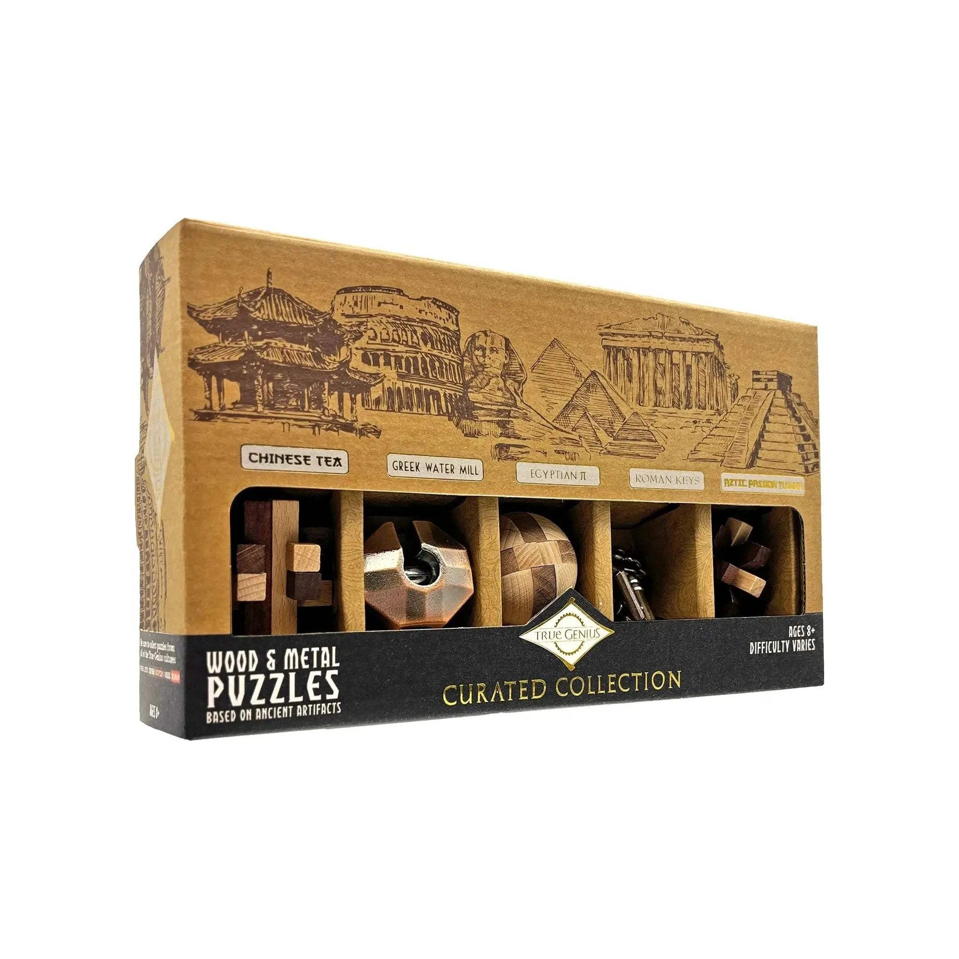  Ancient Civilizations Puzzle Set Wooden Brainteasers -  ToylandEU™