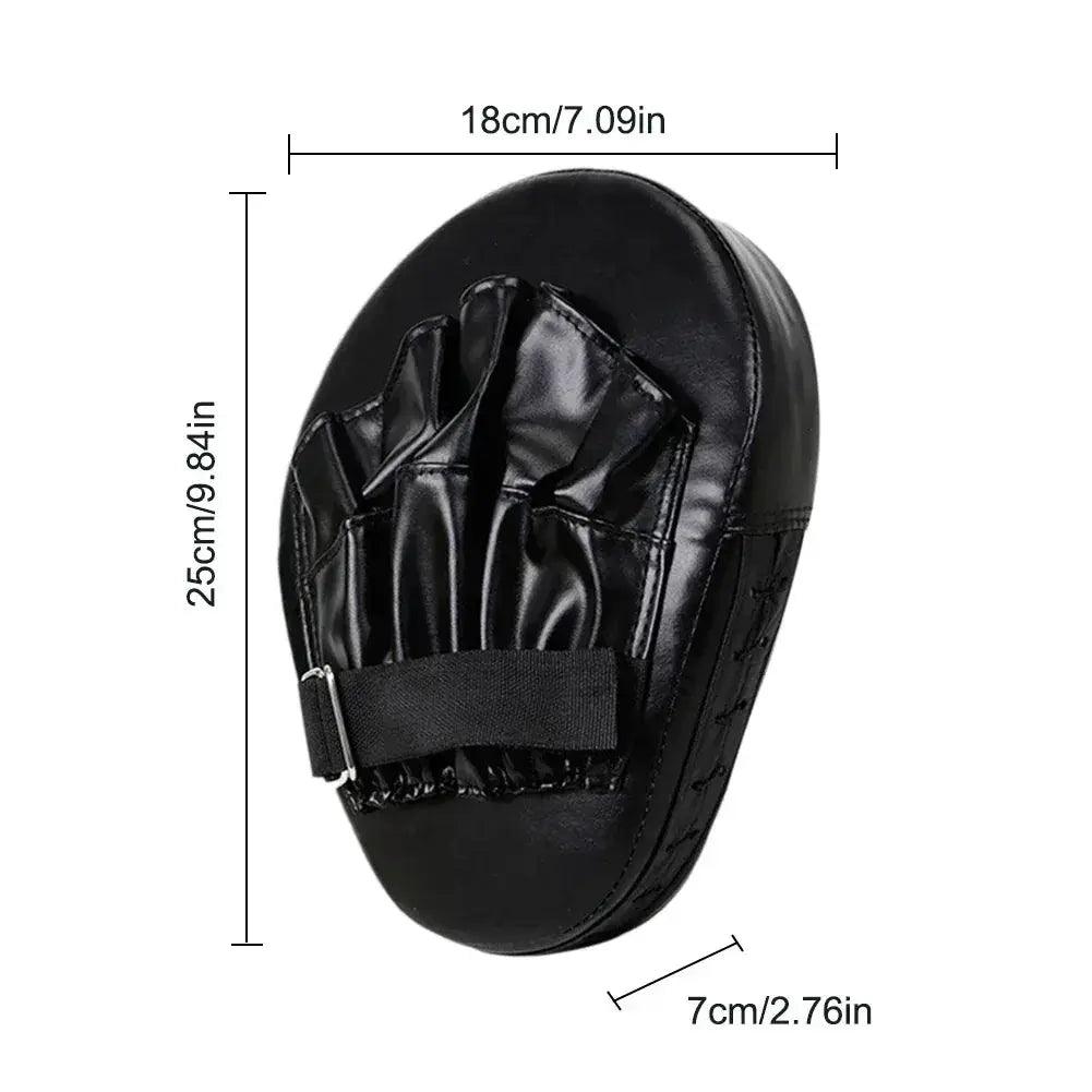  Curved Boxing Mitts Premium PU Leather Hand Target Pads -  ToylandEU™