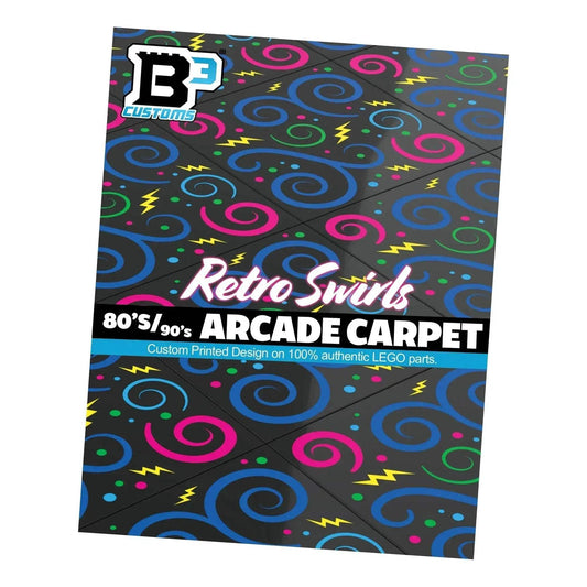  LEGO 6x6 Arcade Carpet Tiles Premium Custom Pack 10 -  ToylandEU™