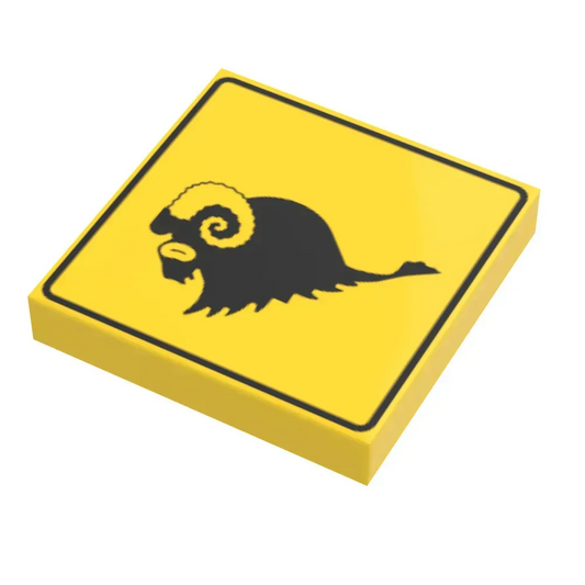  LEGO Bantha Tile Custom Printed 2x2 Star Wars Sign -  ToylandEU™