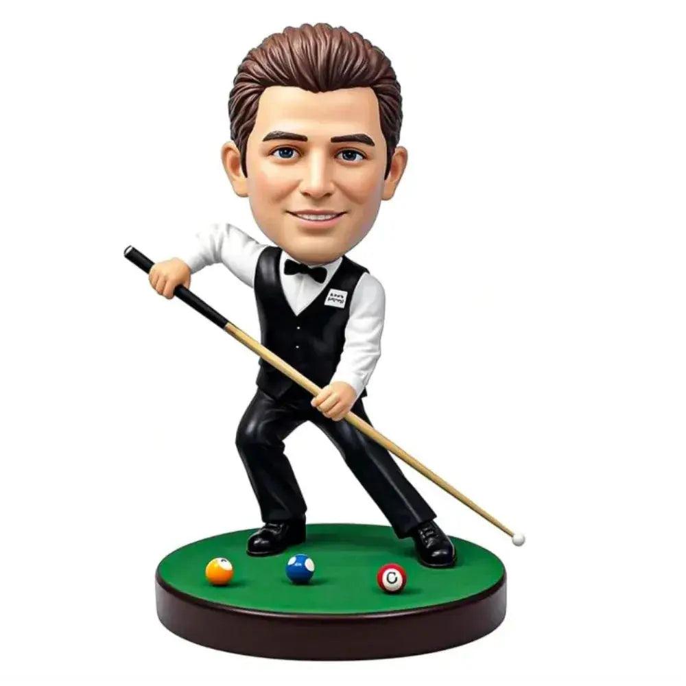  Personalized Billiards Bobblehead Gift For Pool Lovers -  ToylandEU™