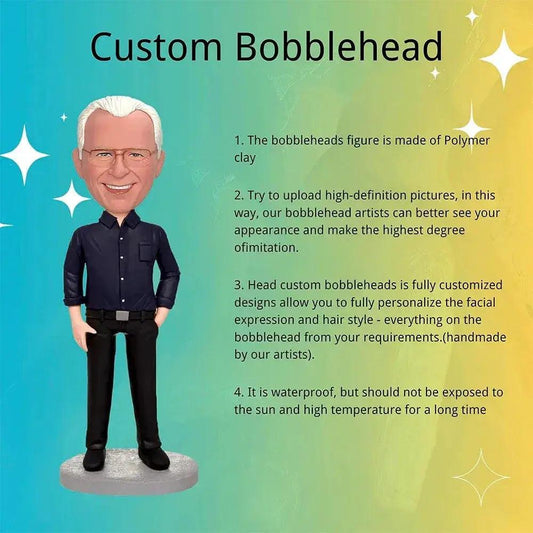  Custom Doctor Bobblehead With Stethoscope From Your Photos -  ToylandEU™