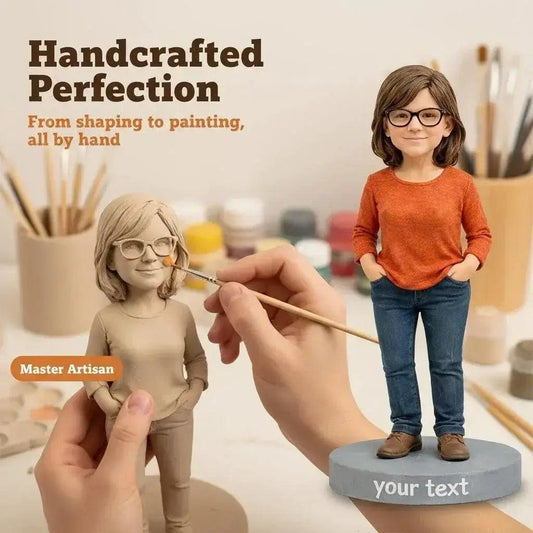  Custom Bobblehead Doll Handmade Clay Figurine -  ToylandEU™