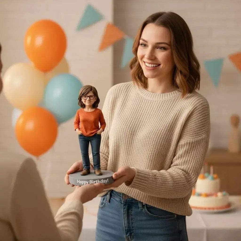 Custom Bobblehead Doll Statue Handmade Clay Figurine - ToylandEU