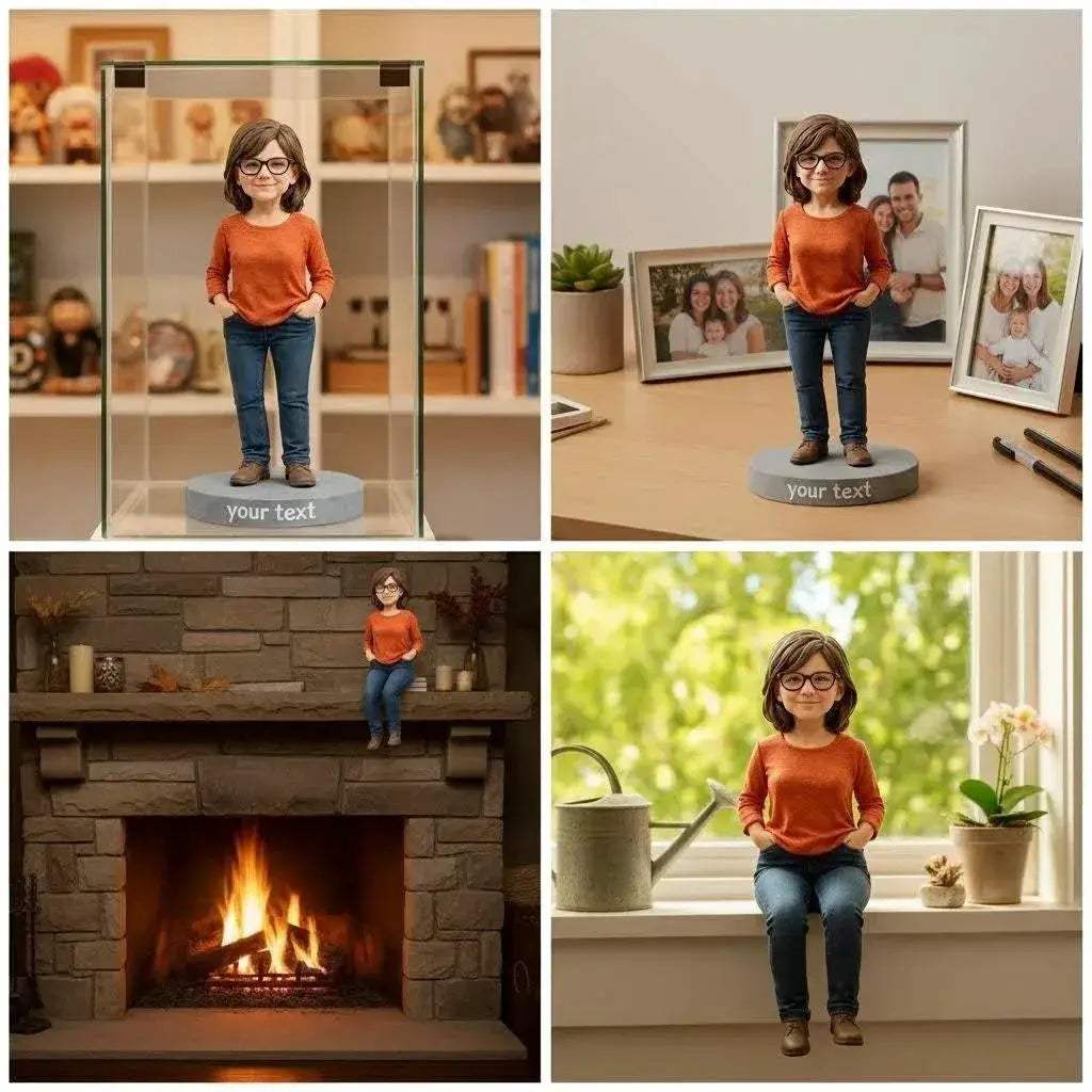 Custom Bobblehead Doll Statue Handmade Clay Figurine - ToylandEU